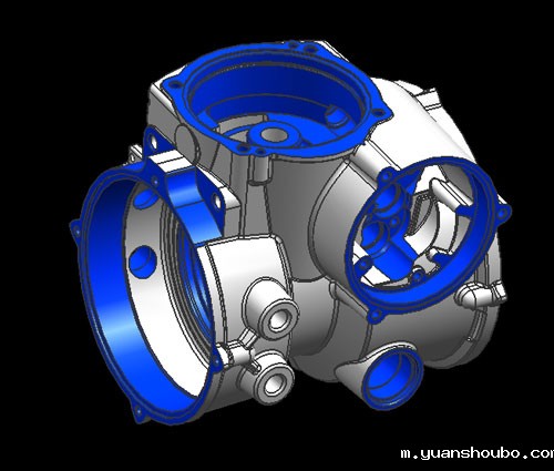 多回转执行器阀体