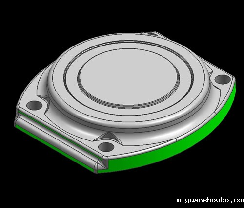 阀门盖子压铸模具