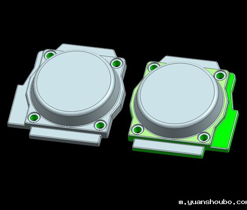 阀门缸盖压铸模具