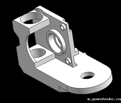 阀门支架压铸模具加工
