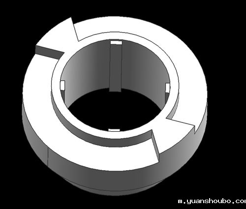锌合金离合器压铸模具加工
