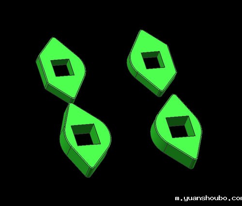 锌合金调节块压铸模具加工