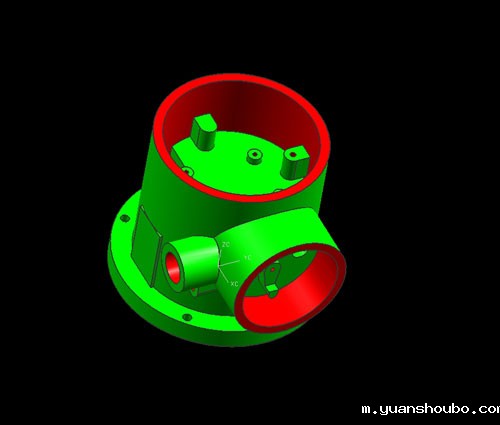 仪表外壳压铸模具加工