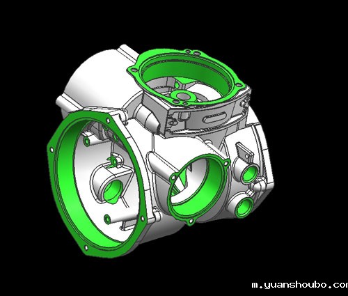 低压压铸电动执行器箱体