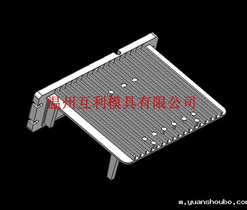 低压铸造件散热片