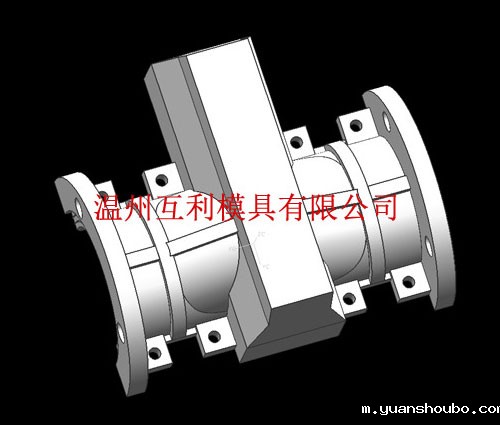 管夹阀压铸模具加工