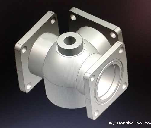 低压压铸件阀配三通