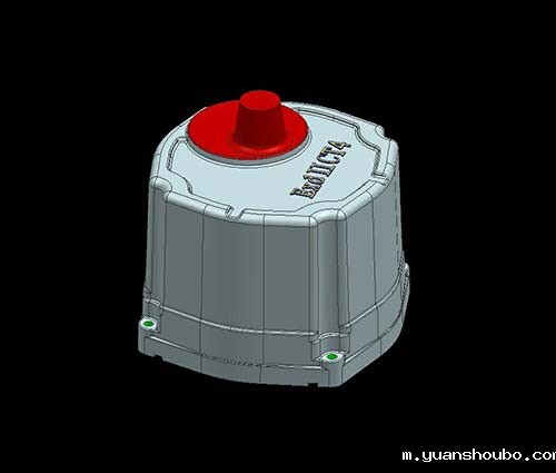 角行程盖子压铸模具