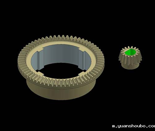 伞齿轮压铸模具