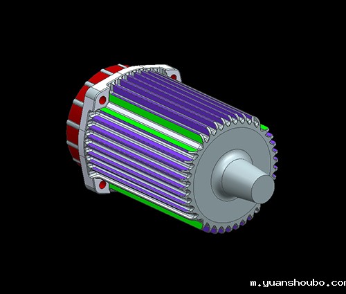 电机壳压铸模具