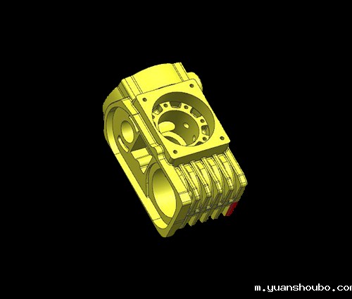 电动头阀体压铸模具