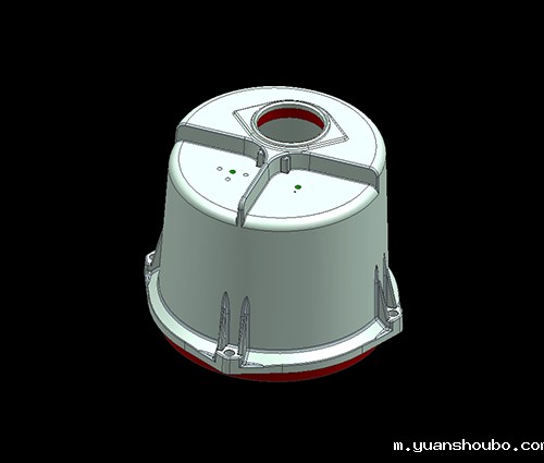 电器罩压铸模具