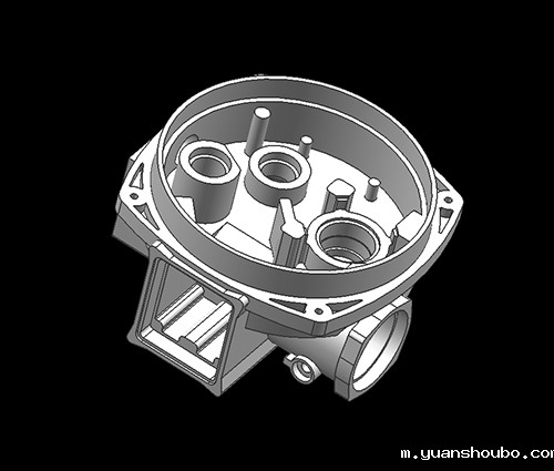 阀体角行程压铸模具