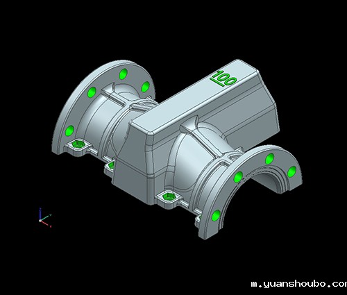 管夹阀压铸模具