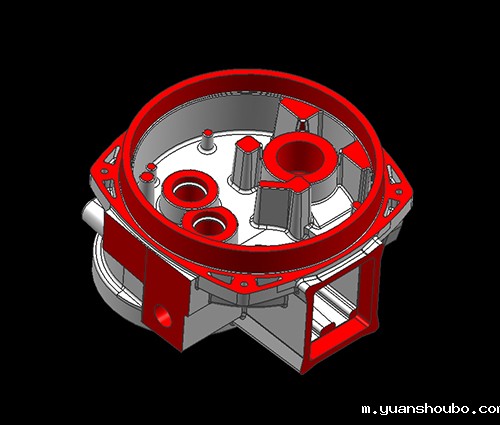 角行程阀体压铸模具