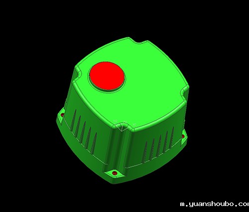 角行程罩壳压铸模具