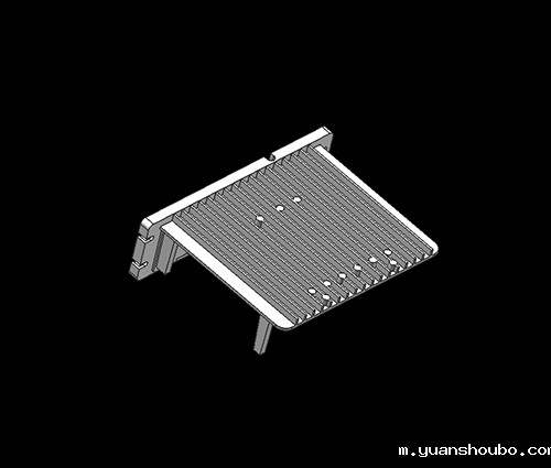 散热片压铸模具