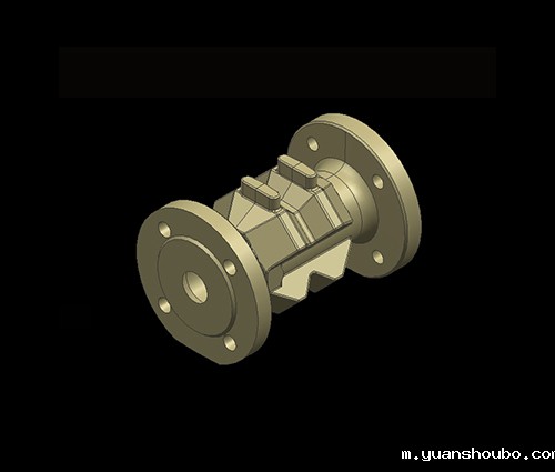 仪表阀体压铸模具