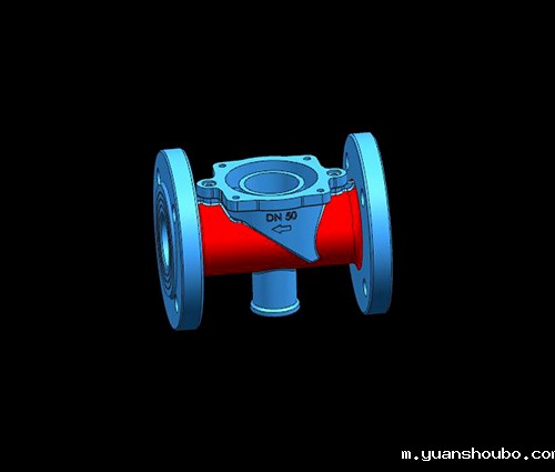 仪表阀体压铸模具