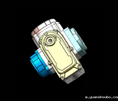 精小型电动头压铸模具